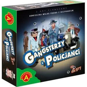 Board game Alexander Gangsterzy i Policjanci – classic family strategy game by Alexander