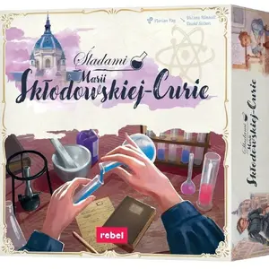 Board Game Rebel — Śladami Marii Skłodowskiej-Curie, educational historical game