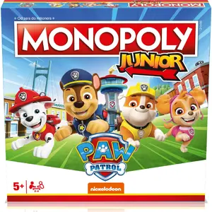 Настольная игра Rebel Monopoly Junior Щенячий патруль — семейная игра для детей