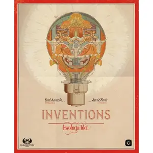 Board game Portal Games Inventions: Ewolucja idei — strategy card-based gameplay, multiplayer