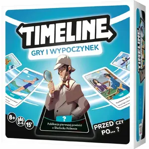 Настольная игра Rebel Timeline: Gry i wypoczynek — карточная историческая игра