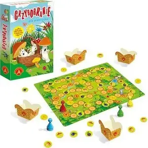 Board game Alexander Grzybobranie Mini – family children's mushroom-collecting game