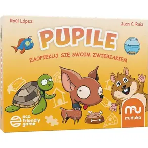 Board Game iWood Gra Pupile — wooden strategy family game, model GXP-915090