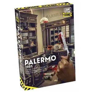 Galda spēle Usorteret Gamestorm Crime Scene Palermo 1985 — izmeklēšanas tipa spēle