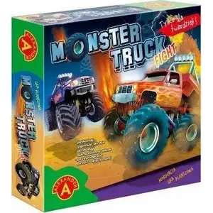 Настольная игра Alexander Monster Truck Fight — семейная стратегическая игра, карточки и фишки (GXP-684796)