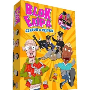 Настольная игра MDR Blok Ekipa Szacun na rejonie — игра для рисования и отгадывания