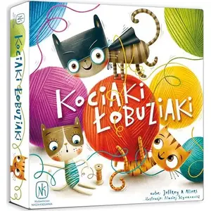 Galda spēle Nasza Księgarnia — Kociaki Łobuziaki (ģimenes spēle)