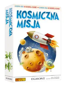 Настольная книга Egmont Kosmiczna misja — на польском, твердый переплет, 125×195 мм, 170 г, FSC
