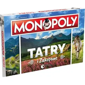 Board game winning moves Monopoly Zakopane i Tatry edition — themed Monopoly set