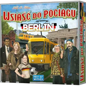Настольная игра Rebel Wsiąść do Pociągu: Berlin – карта/дополнение для Ticket to Ride