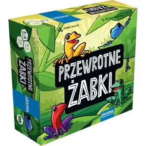 Galda spēle Granna Gra planszowa Przewrotne Żabki — ģimenes galda spēle no Granna