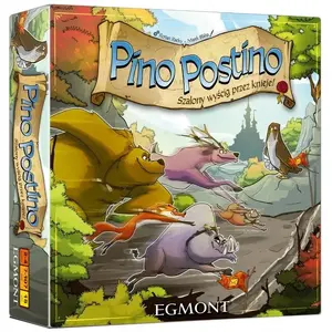 Настольная игра Egmont PINO POSTINO — семейная карточно-настольная игра, польское издание (60790)