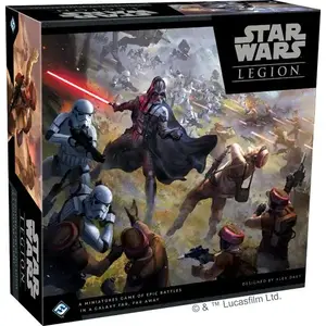 Board Game Fantasy Flight Games Star Wars: Legion Core Set – Miniatures Skirmish, 2-player Tactical Battles