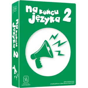 Board game nasza księgarnia Na końcu języka 2 – party word game, Polish language edition