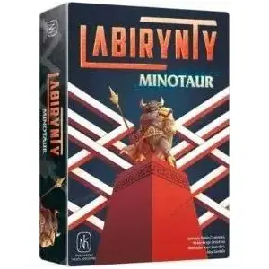 Galda spēle Nasza Księgarnia Labirynty: Minotaur — ģimenes stratēģija, 2–6 spēlētāji