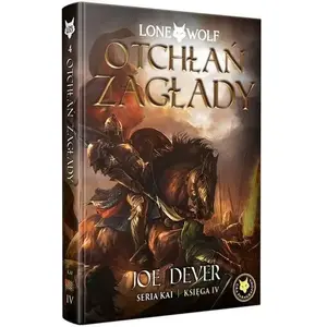 Galda spēle Black Monk Lone Wolf T.4 Otchłań zagłady Seria Kai Grāmata IV — piedzīvojumu grāmata solo/kooperatīvai spēlei