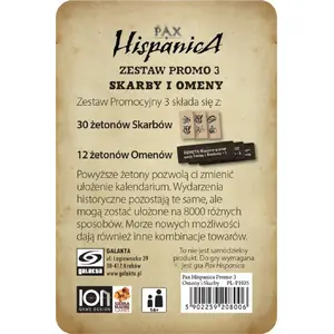 Galakta Pax Hispanica papildinājums — Komplekts 3: Zīmes un Dārgumi