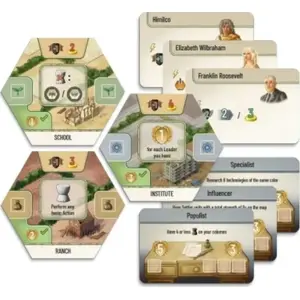 Набор промо-изданий настольной игры Lucrum Games — Nowe Horyzonty (промо-набор)