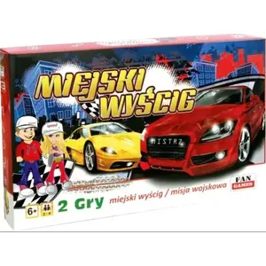 Galda spēle Fan Games — Gra planszowa: Miejski wyścig i Misja wojskowa (MPN 318881)