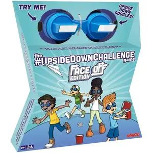Galda spēle Goliath The Upside Down Challenge Face Off — ģimenes un ballīšu, sacensību spēle