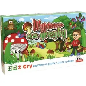 Board game Fan Games — Gra planszowa: Wyprawa na grzyby i Szkoła cyrkowa (Fan Games set)