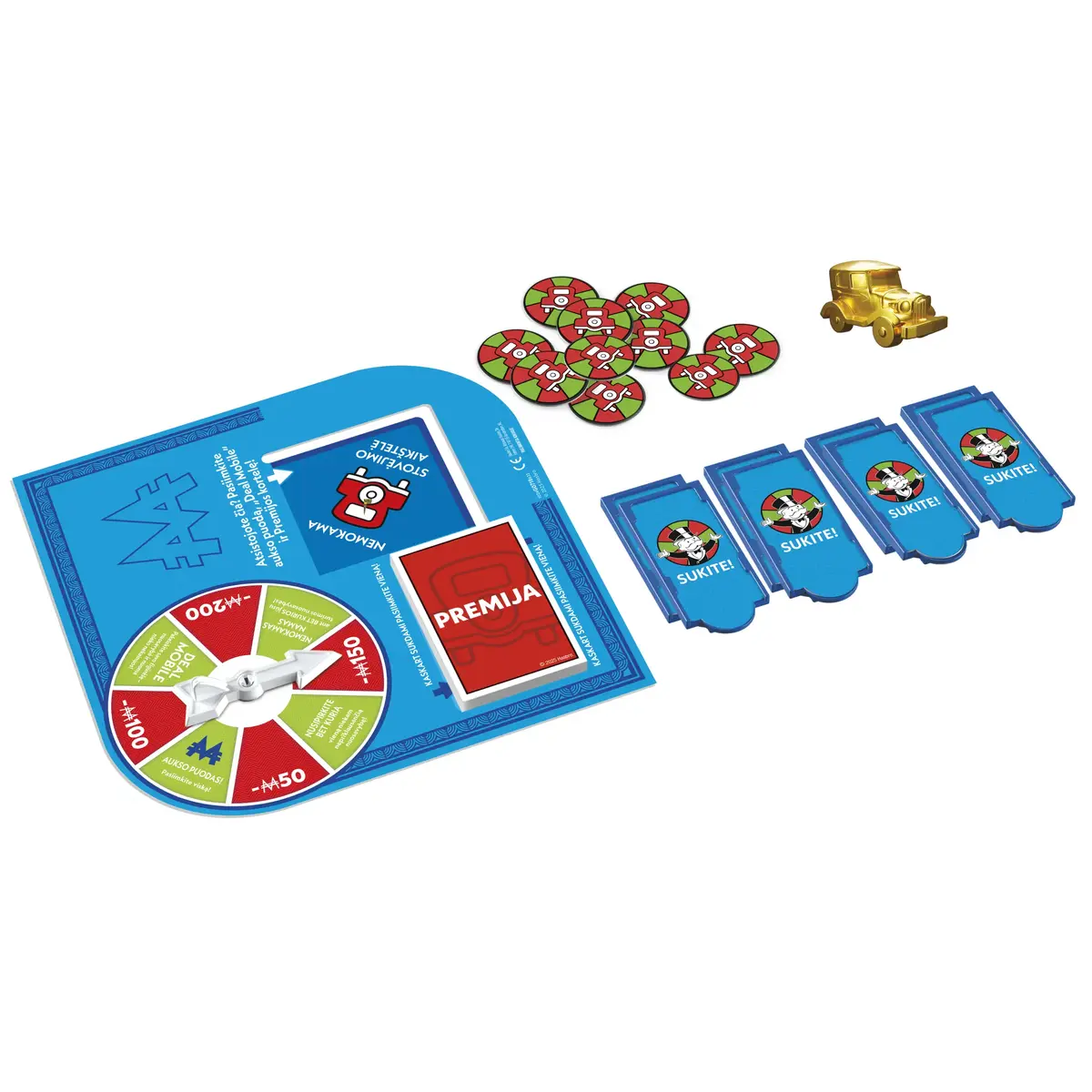 Monopoly Free Parking Jackpot board game Photo 2