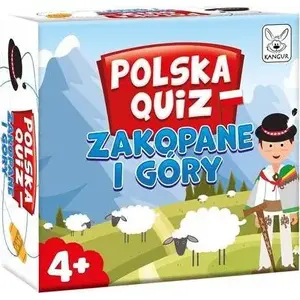 Board Game Kangur Quiz Zakopane i Góry 4+ — family quiz about Zakopane and the mountains, age 4+