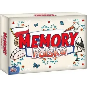 Board game Kangur Memory Polska 4+ by Kangur — children's memory matching game, recommended age 4+