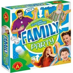 Galda spēļu komplekts Alexander Family Party ALEX — ballīšu spēļu kolekcija