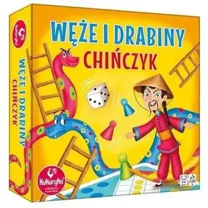 Board game Kukuryku Węże i drabiny & Chińczyk