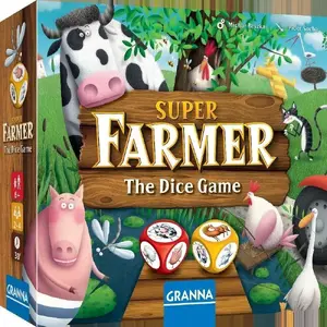 Настольная игра Granna Superfarmer — версия с кубиками