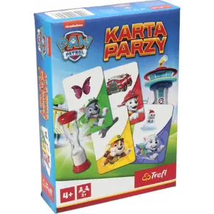 Board Game TREFL Paw Patrol Matching Card Game — Trefl GRA KARTA PARZY PUD12 (MPN 02691 TR)