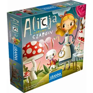 Board game Granna Gra Alicja w krainie czarów — family strategy and logic game