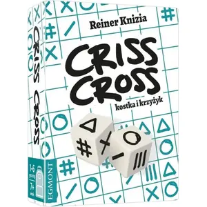 Настольная игра Egmont Criss Cross — семейная стратегическая игра, для 2+ игроков, возраст не указан