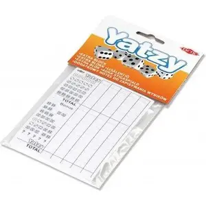 Блокнот для подсчёта очков TACTIC Tactic Yatzy Bloczek wyników 165852 — бумажный блок для игры Yatzy