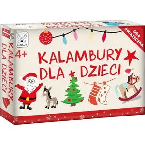 Board Game Kangur Kalambury dla Dzieci — family charades party game, holiday edition