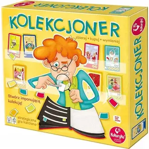 Galda spēle Promatek Gra planszowa Kolekcjoner — ģimenes galda spēle, poļu izdevums