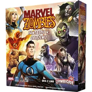 Дополнение к настольной игре Portal Games Marvel Zombies: Fantastic 4 — пакет расширения для сценариев