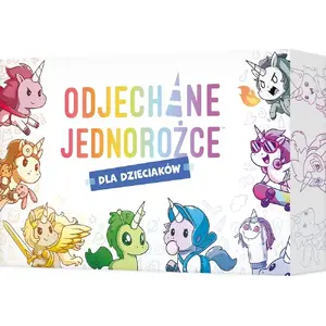 Настольная игра Rebel Gra Odjechane Jednorożce dla dzieciaków — семейная вечеринка