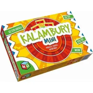 Board game Multigra Kalambury Mini — drawing & guessing party game, compact edition