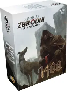 Board game Lucky Duck Games Kroniki Zbrodni: 1400 — cooperative investigative scenario expansion
