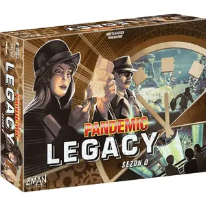 Board game Rebel Pandemic Legacy: Season 0 — cooperative legacy game, Cold War spy theme