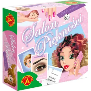 Board game Alexander Salon Piękności — family tabletop game by Alexander
