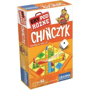 Board game Granna Chińczyk (traditional Ludo style) – family play, 2–4 players