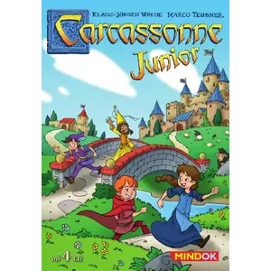 Настольная игра MindOK Carcassonne Junior — упрощённая Каркассон для детей, укладка плиток