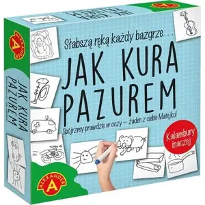 Настольная игра Alexander Jak kura pazurem — семейная настольная игра, польское издание