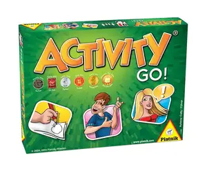 Kāršu spēle Piatnik Activity GO! — kāršu apmaiņa, ģimenes spēle, 12+