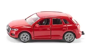 Металлическая модель городского автомобиля Alexander Siku Audi Q5 в чёрном и красном, масштаб не указан