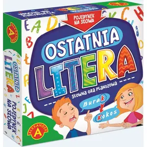 Настольная игра Alexander Ostatnia Litera — словесная партия, польское издание