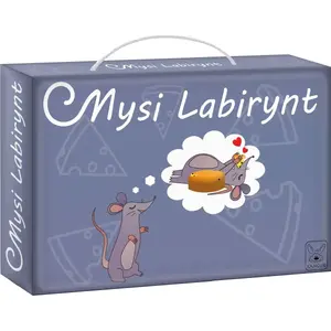 Board game Kangur Gra Mysi Labirynt — family strategy game, portable playset